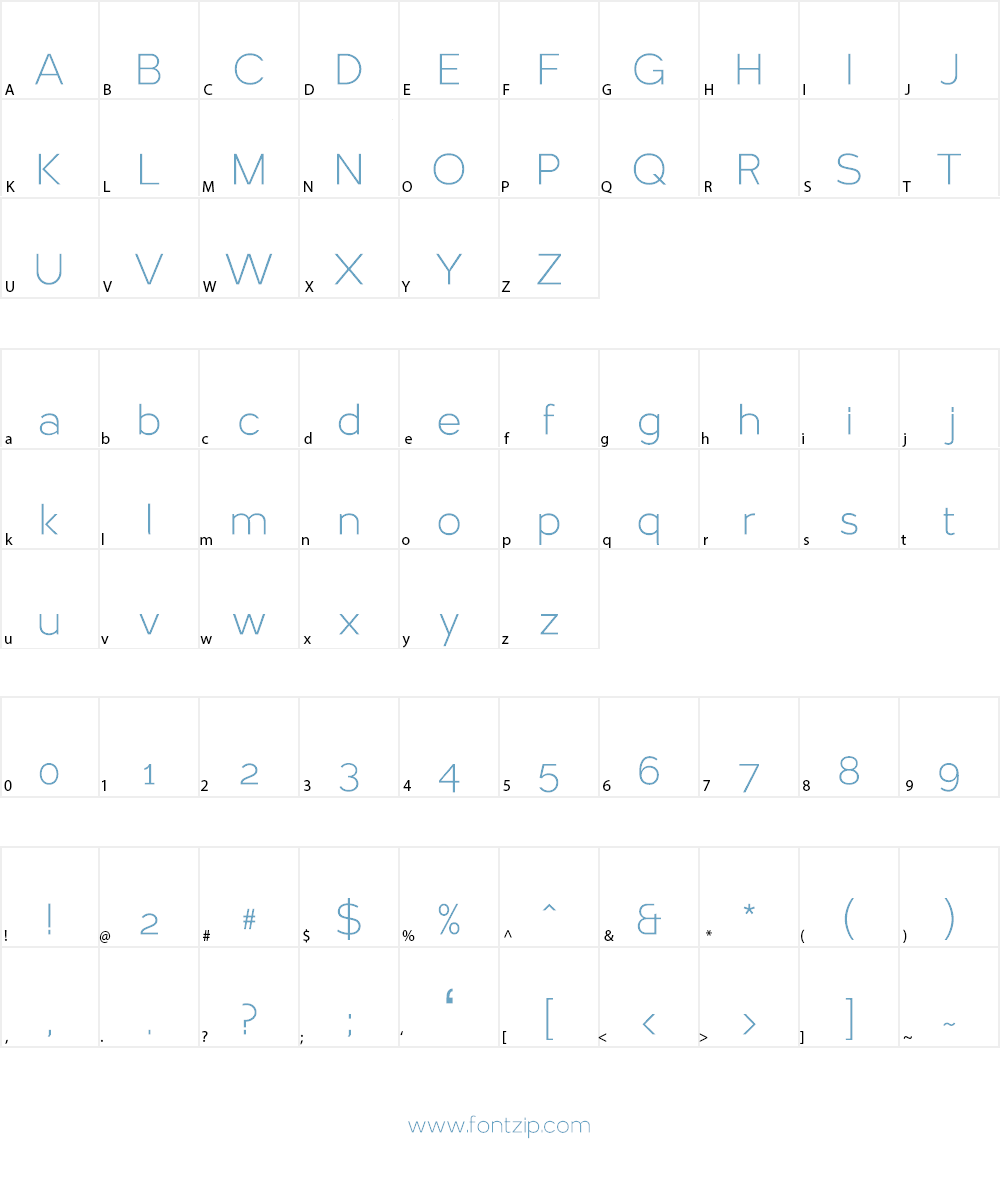 Larke Font Character